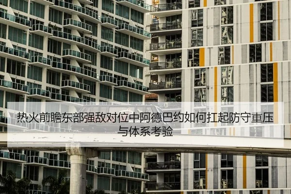 热火前瞻东部强敌对位中阿德巴约如何扛起防守重压与体系考验